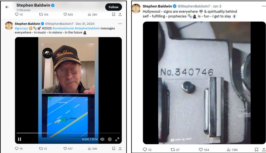 Stephen Baldwin cryptic tweet screenshot